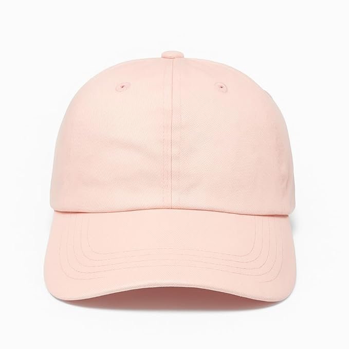 Cap for Men Women Topi Unisex Head Branded Boy's Girl's Caps Adjustable Strap Summer Sports Cricket Gym Dance Cotton Free Size Free Size Cotton Hat