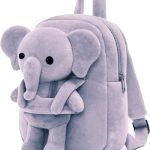 Kids Velvet School Bag soft plush standard Cute Backpack Baby Girl Preschool Mini Travel Bags Ideal for Baby Girl & Baby Boy & Toddlers Picnic Carry Travelling Bags (2-5 Years)