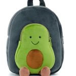 Cute Backpack for Nursery Children Soft Plush Velvet Cartoon Animal Plush Preschool Mini Travel Bags for Baby Girl & Baby Boy Ideal for Girls, Boys & Toddlers, 2-5 Years