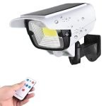 Solar Light Outdoor 77 Led Motion Sensor Security Camera Shaped Wall Solar Lamp,Waterproof, Rotatable for Home, Outdoor, Garden, Balcony, and Patio with Remote Control. (Pack of 1)