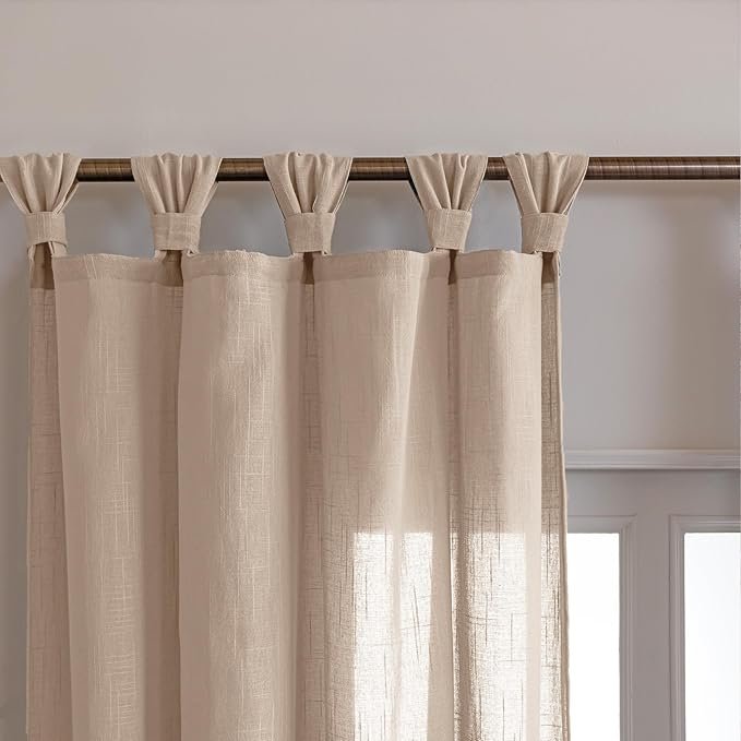 Sheer Curtains for Living Room, Bed Room - Transparent Curtain Home Décor
