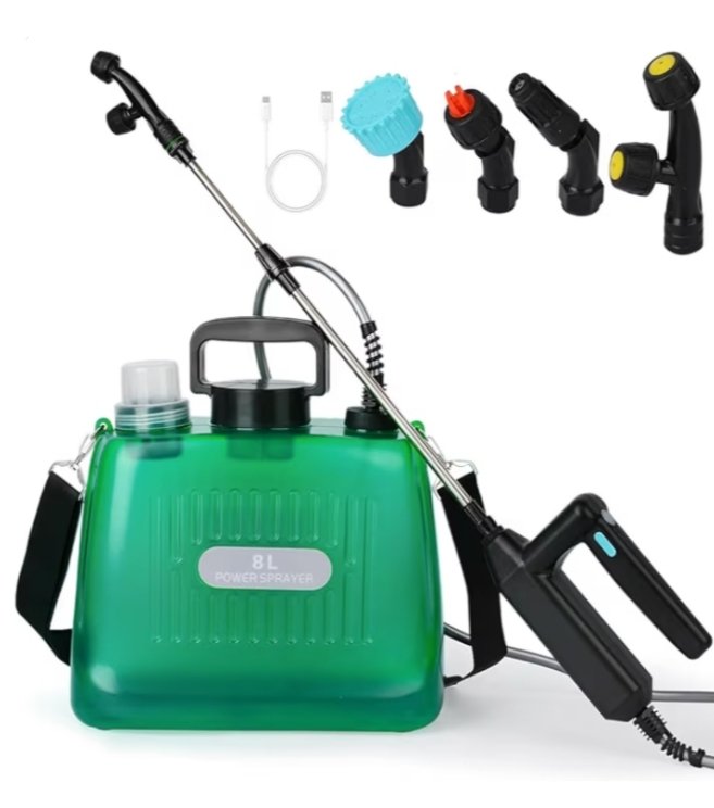 Electric garden sprayer pump