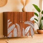 Adore Shoe Cabinet for 12 Pairs (Forest, Teak Brown)