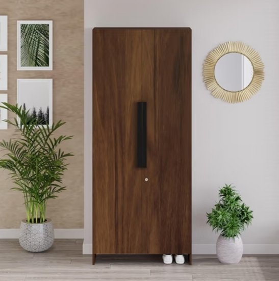 Highline Multipurpose Shoe Rack, Storage File Cabinet Organizer, Slipper Footwear Stand for 28 Pairs for Living Room Home DIY (Brown Maple) (75.7 x 31.7 x 180) CM (Size Upto UK 9)