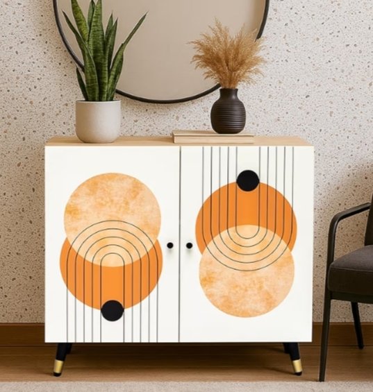 Adore Shoe Cabinet for 12 Pairs (Boho, Oak)