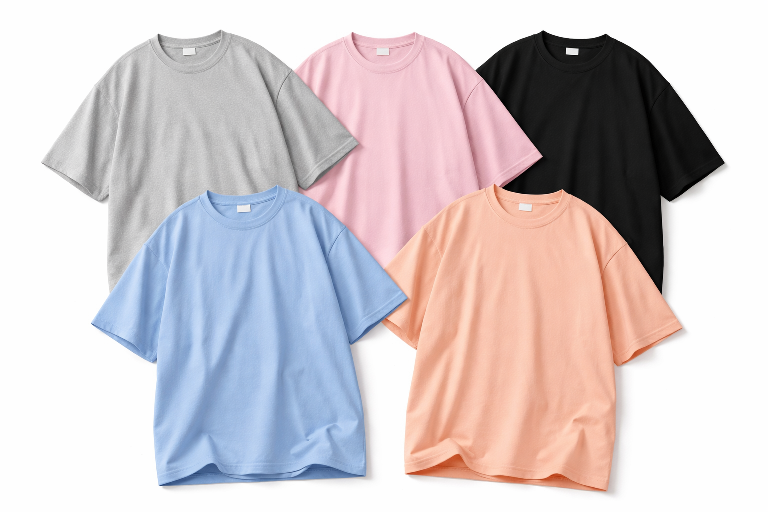 5 oversized t-shirts